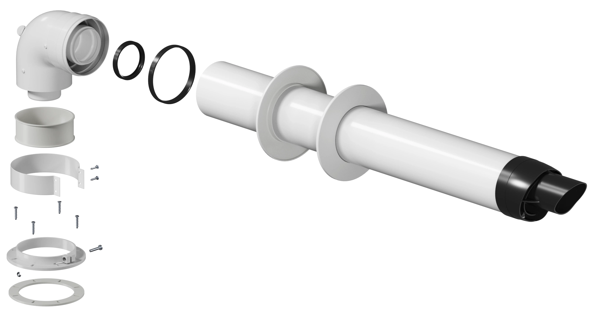 Комплект универсальный для конденсационных котлов 60/100 | Vistarshop.by