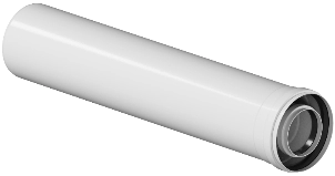 Удлинитель 1000 мм конденсационный Ø60/100 | Vistarshop.by