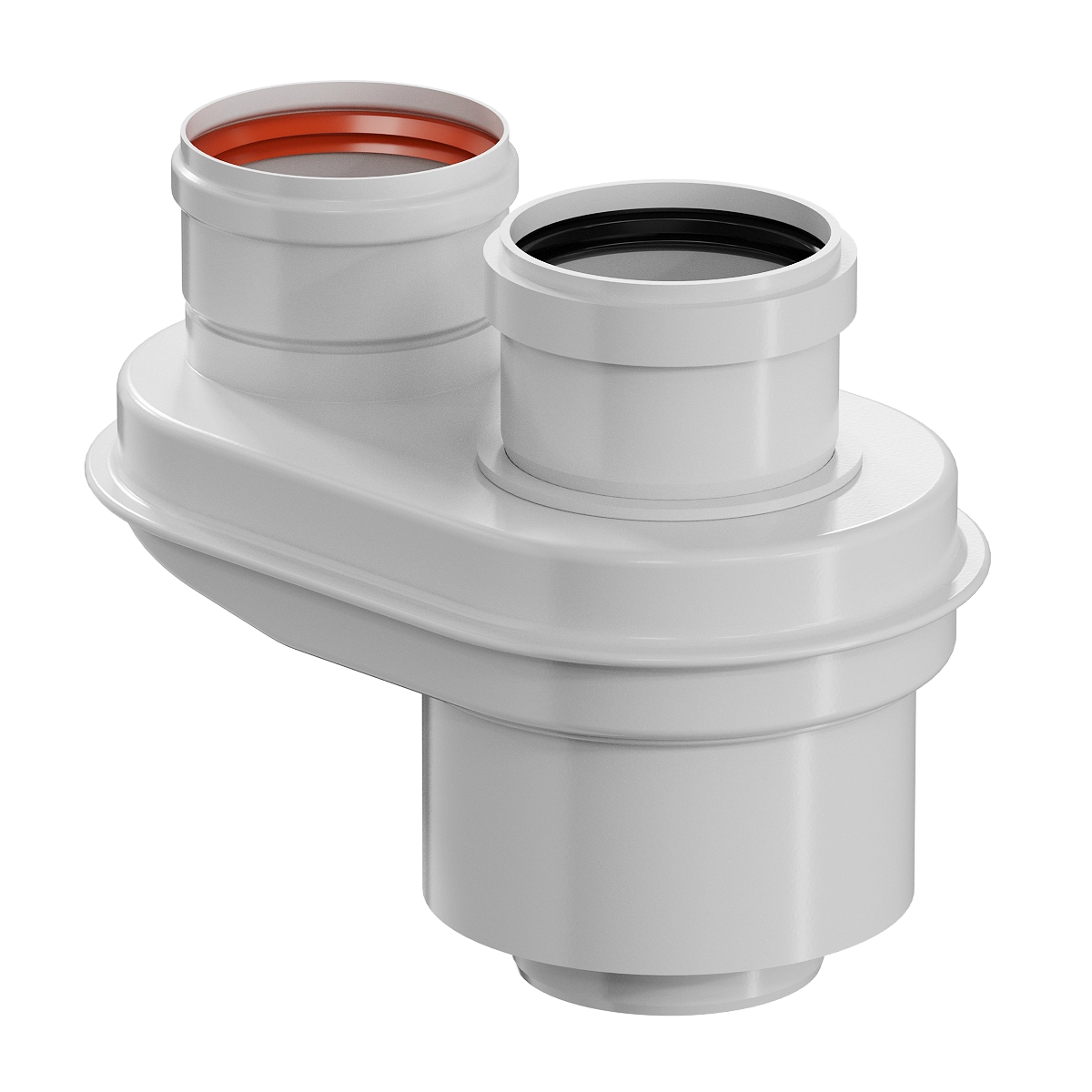 Адаптер моноблочный переход с 60/100 на 80/80 конденсационный | Vistarshop.by